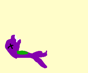 300x250 With A Shotgun Bang Bang Barney's On The Floor