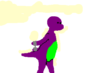 300x250 Arrests Barney The Dinosaur