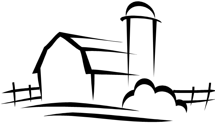 694x399 Classy Red Barn Silhouette Clip Art Inspiration Design