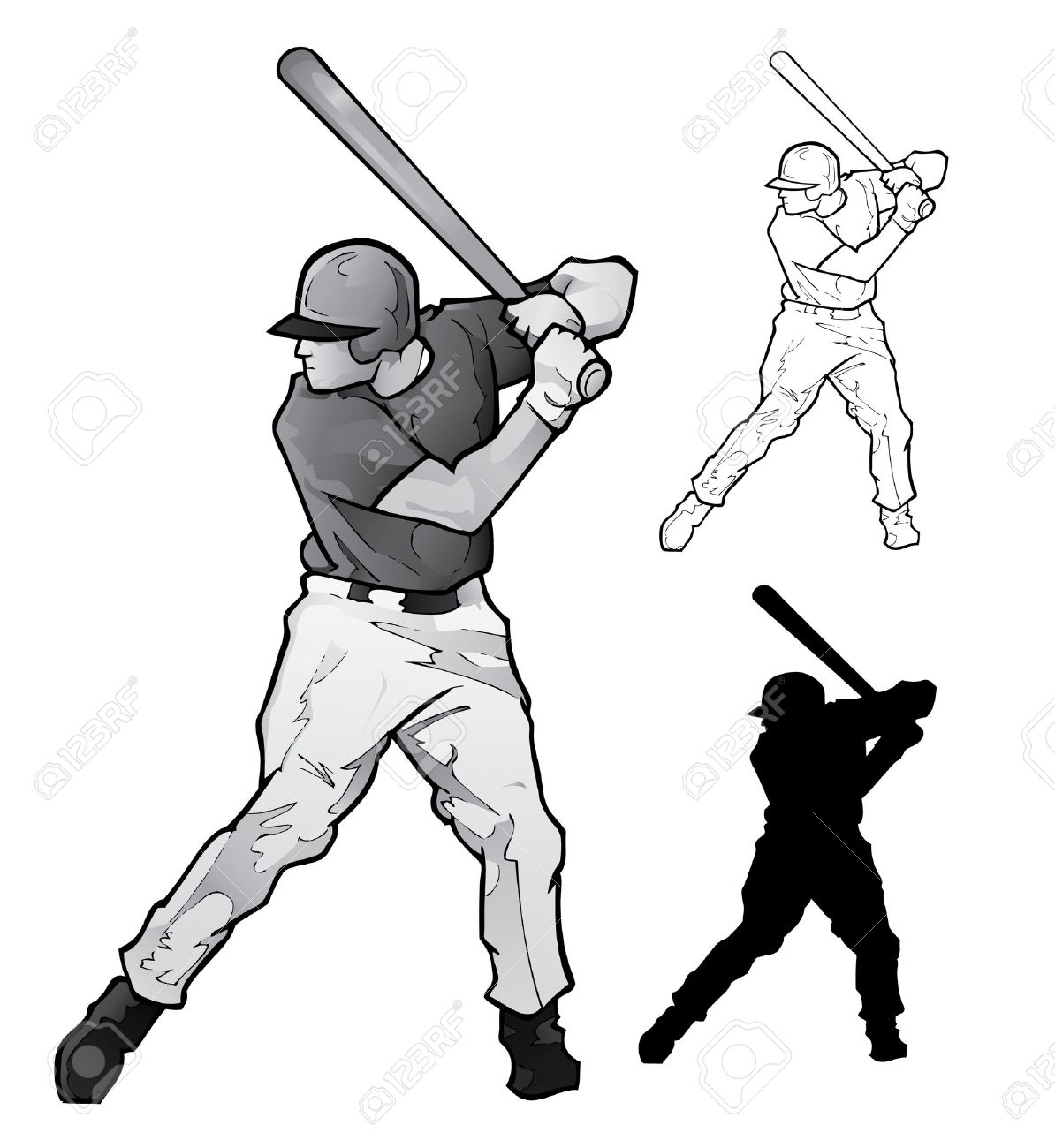 1194x1300 Baseball Player Silhouette Clipart Head Collection