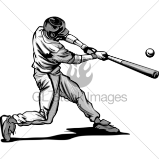 325x325 Kid Baseball Batter Holding Bat Vector Image Gl Stock Images