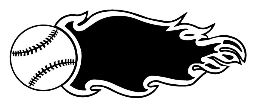 854x371 Baseball Catcher Silhouette