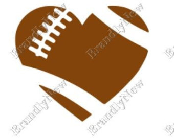 340x270 Football Outline Svg Etsy