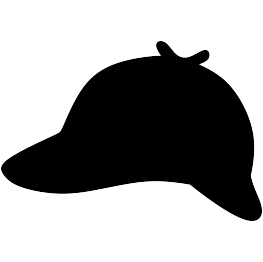 263x262 Detective Hat Silhouette Free Svg Sherlock Holmes