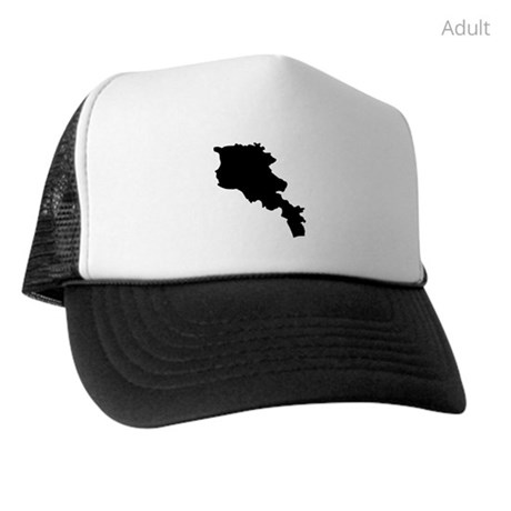 460x460 Armenia Silhouette Trucker Hat By Countrysilhouettes