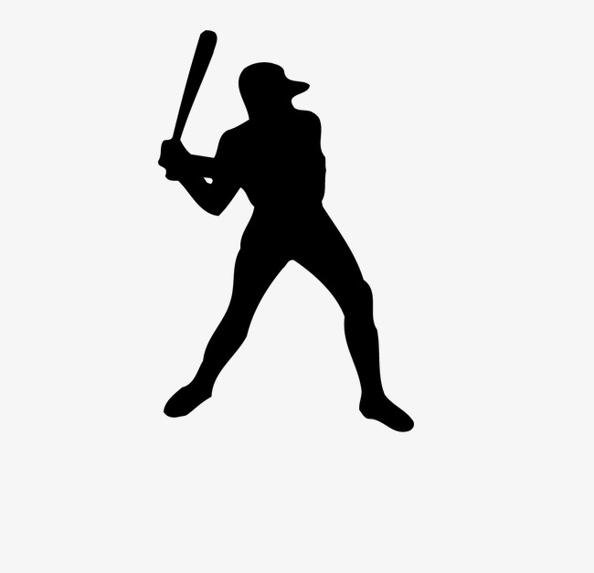 The best free Baseball silhouette images. Download from 811 free ...