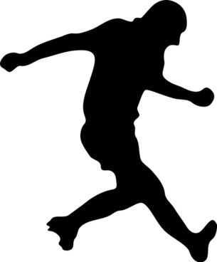 305x368 Female Baseball Player Silhouette Vector Free Vector Download