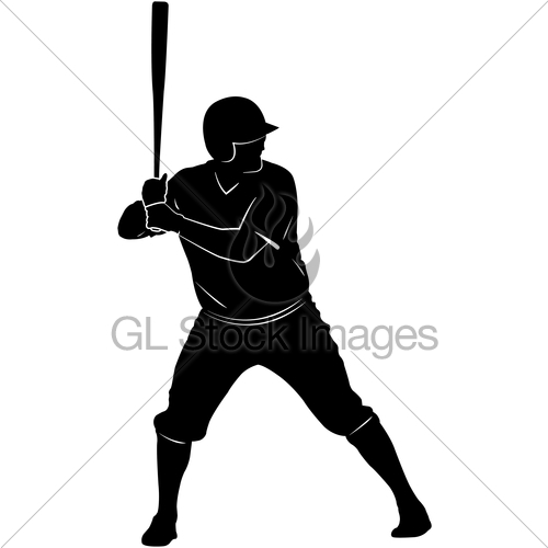 Baseball Player Silhouette Vector Free at GetDrawings | Free download