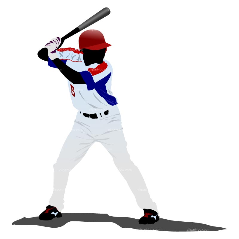 800x800 Clipart Baseball Player