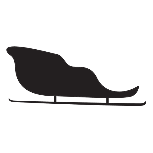 512x512 Basic Sleigh Sliding Silhouette