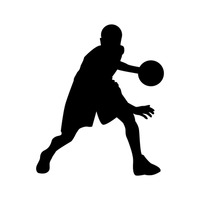 200x200 Sports Sport Basketball Ball Balls Game Games Silhouette
