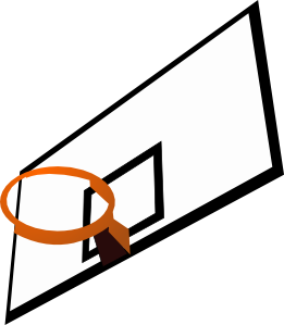 261x299 Basketball Silhouette Clipart