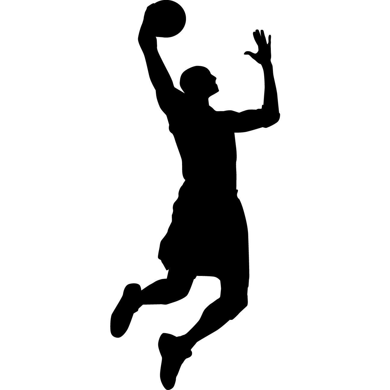 Basketball Girl Silhouette at GetDrawings | Free download