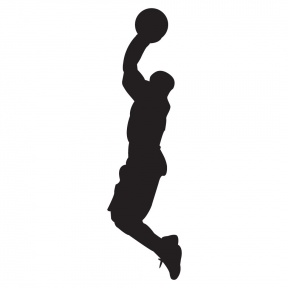 288x288 Shooting Basketball Clipart