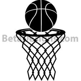 Basketball Goal Silhouette at GetDrawings | Free download