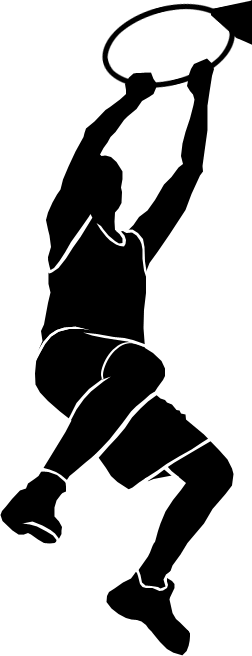 252x656 Hercules Gold Basketball System