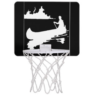 307x307 Silhouette Mini Basketball Hoops Zazzle
