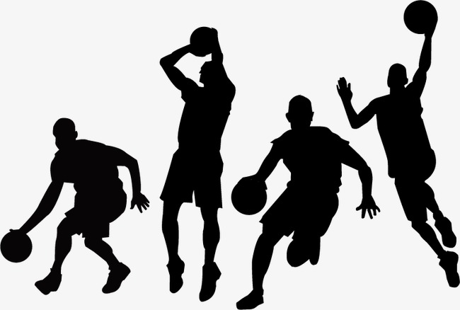 650x438 Playing Basketball Silhouette1462054pngtree
