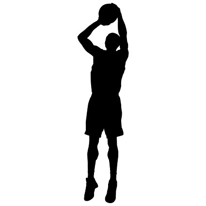 Basketball Player Silhouette at GetDrawings | Free download