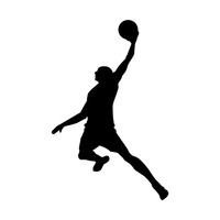 200x200 Silhouette Silhouettes Player Players Human People Person Black