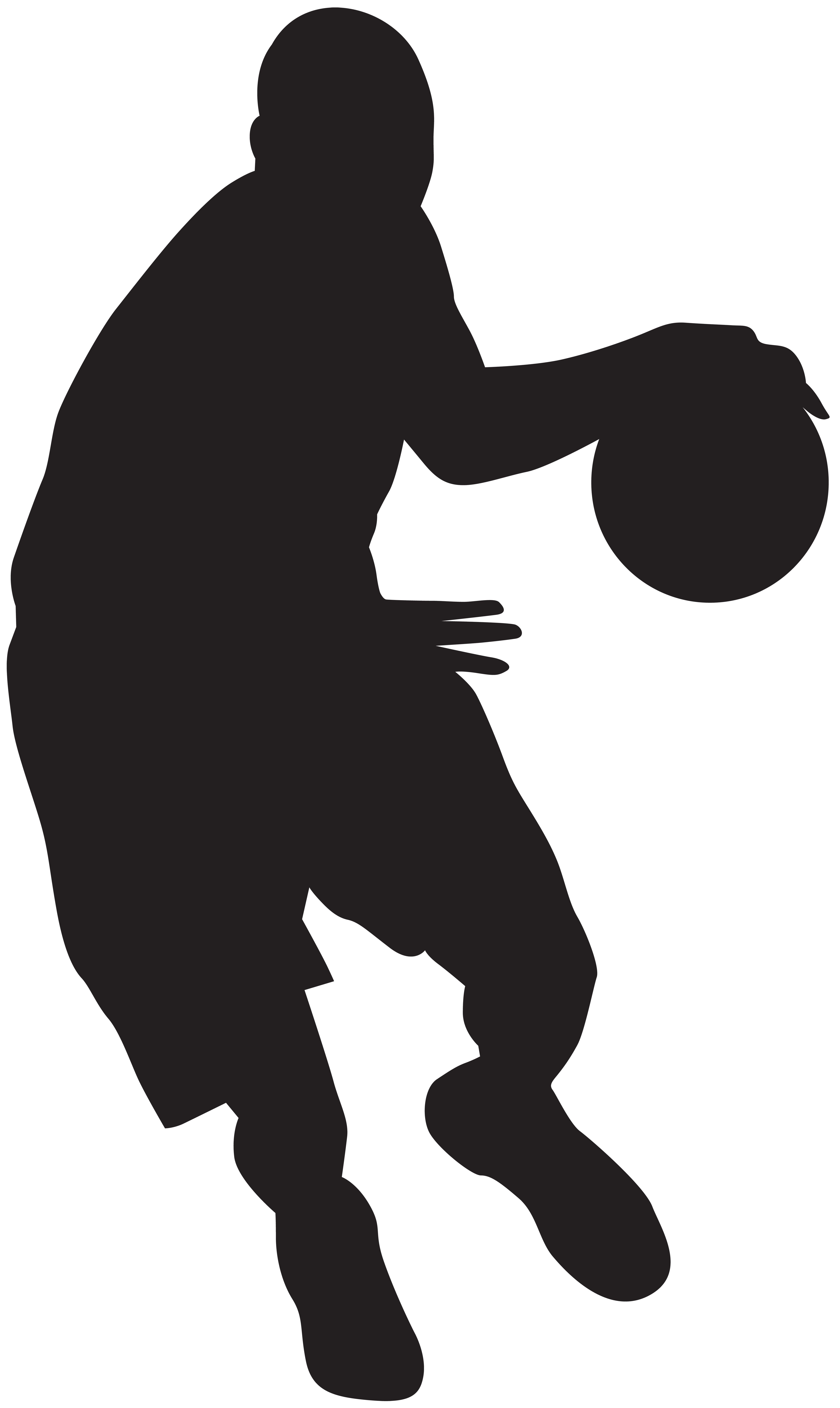 4774x8000 Basketball Player Silhouette Png Clip Art Imageu200b Gallery