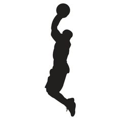 236x236 Basketball Female Silhouettes