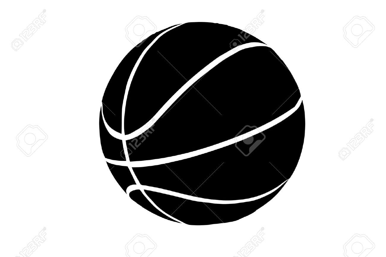 1300x866 Basketball Silhouette