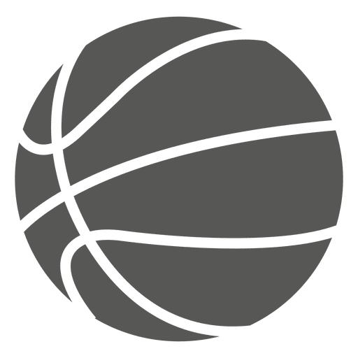 512x512 Basketball Silhouette Icon