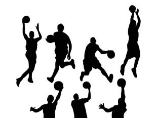 310x233 Basketball Silhouette Vector Free Vectors Ui Download