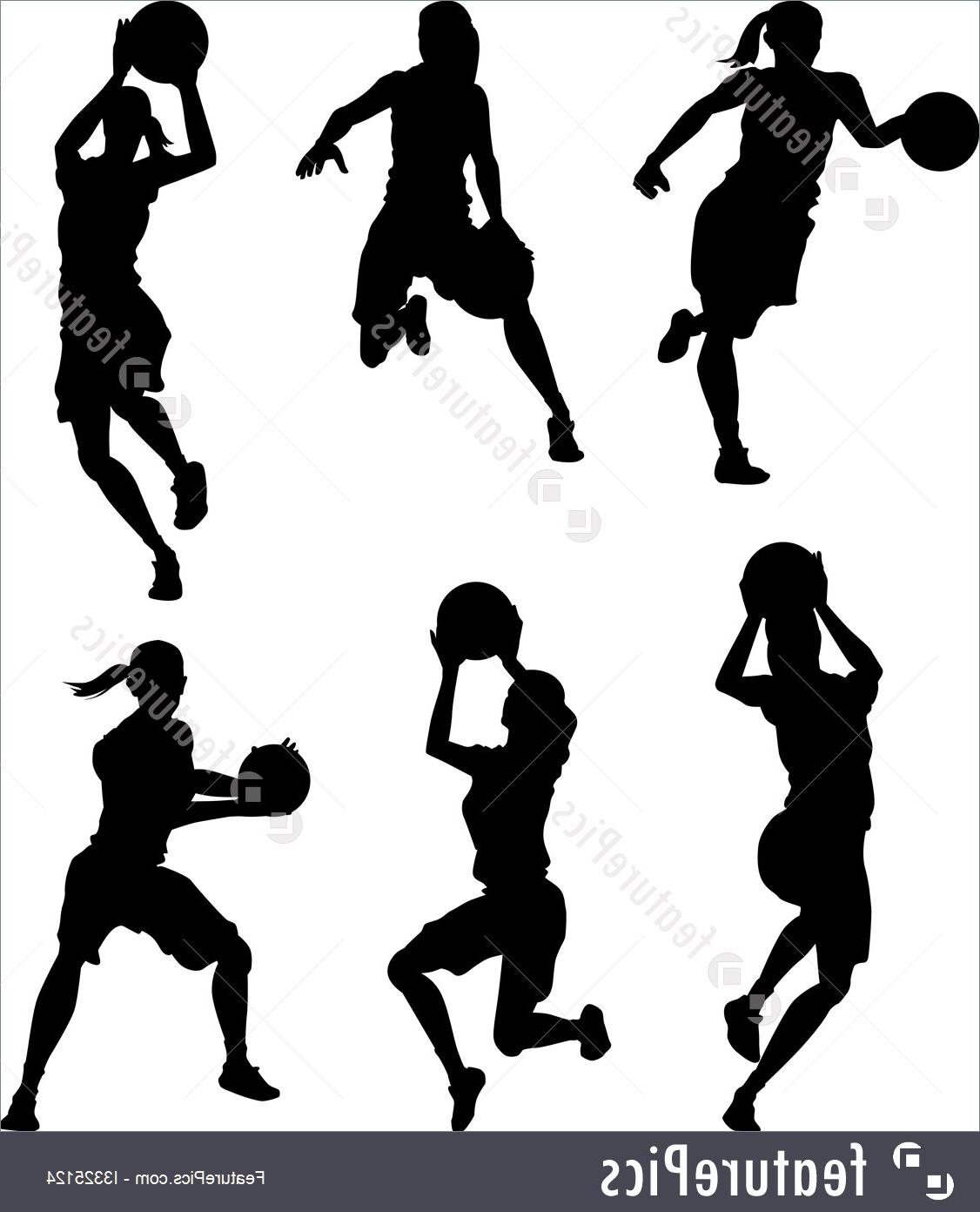 1126x1392 Best 15 Basketball Silhouettes Stock Illustration Drawing