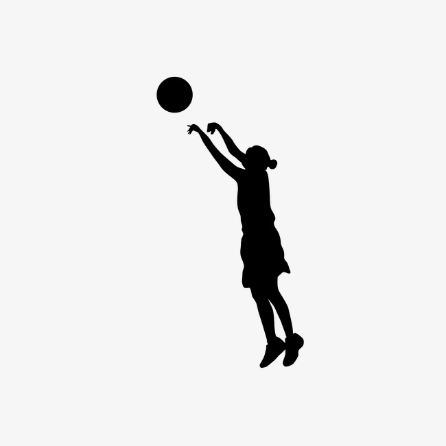 650x650 Women's Basketball Silhouette,vector, Sports, Sketch, Silhouette