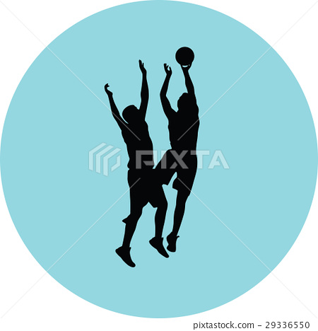 450x468 Basketball Silhouette Vector