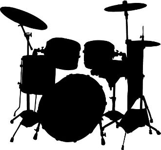 Bass Drum Silhouette at GetDrawings | Free download