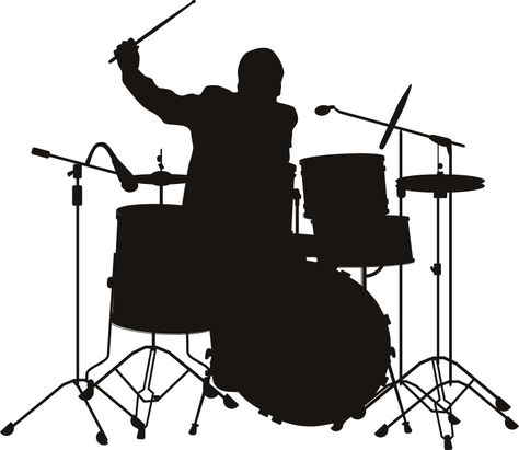 474x411 Drummer Silhouette By Hannah Wilson, Via Music