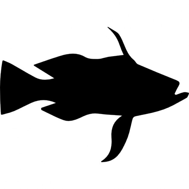 Bass Fish Silhouette Clipart at GetDrawings | Free download