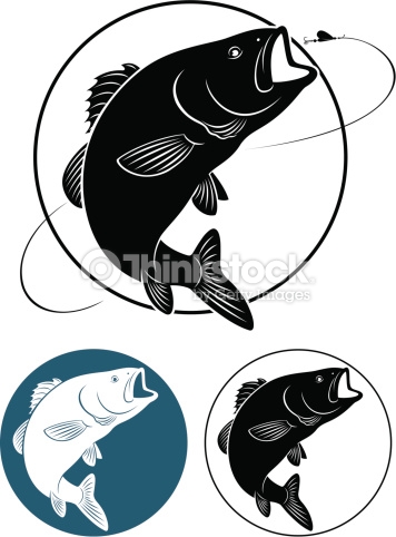 356x482 The Figure Shows Fish Bass Tombstone Silhouette