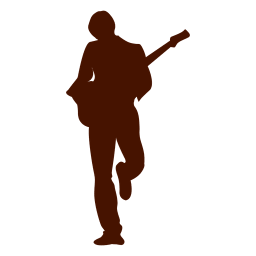 Bass Guitar Player Silhouette At Getdrawings Free Download 8621