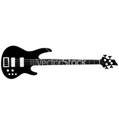 236x248 Free Svg Bass Guitar Silhouette Cricut!!! Guitars