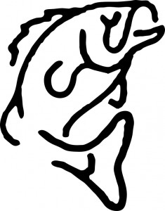 235x300 Homely Ideas Bass Fish Outline Silhouette Clip Art Cake Image