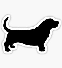 210x230 Basset Hound Stickers Redbubble