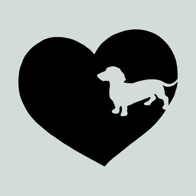 630x630 Dachshund Love Silhouette