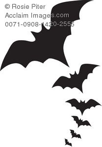 208x300 Vampire Bats Clipart Image Scary Bats Flying Through The Sky