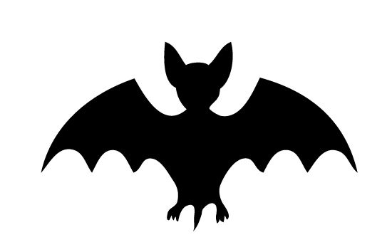 550x354 Bat Silhouette Vector Free Download Silhouette Clip Art