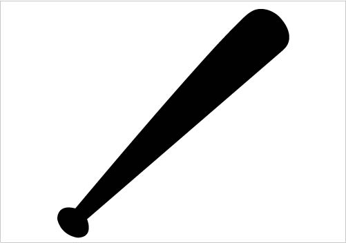 501x352 Image Of Clip Art Baseball Bat