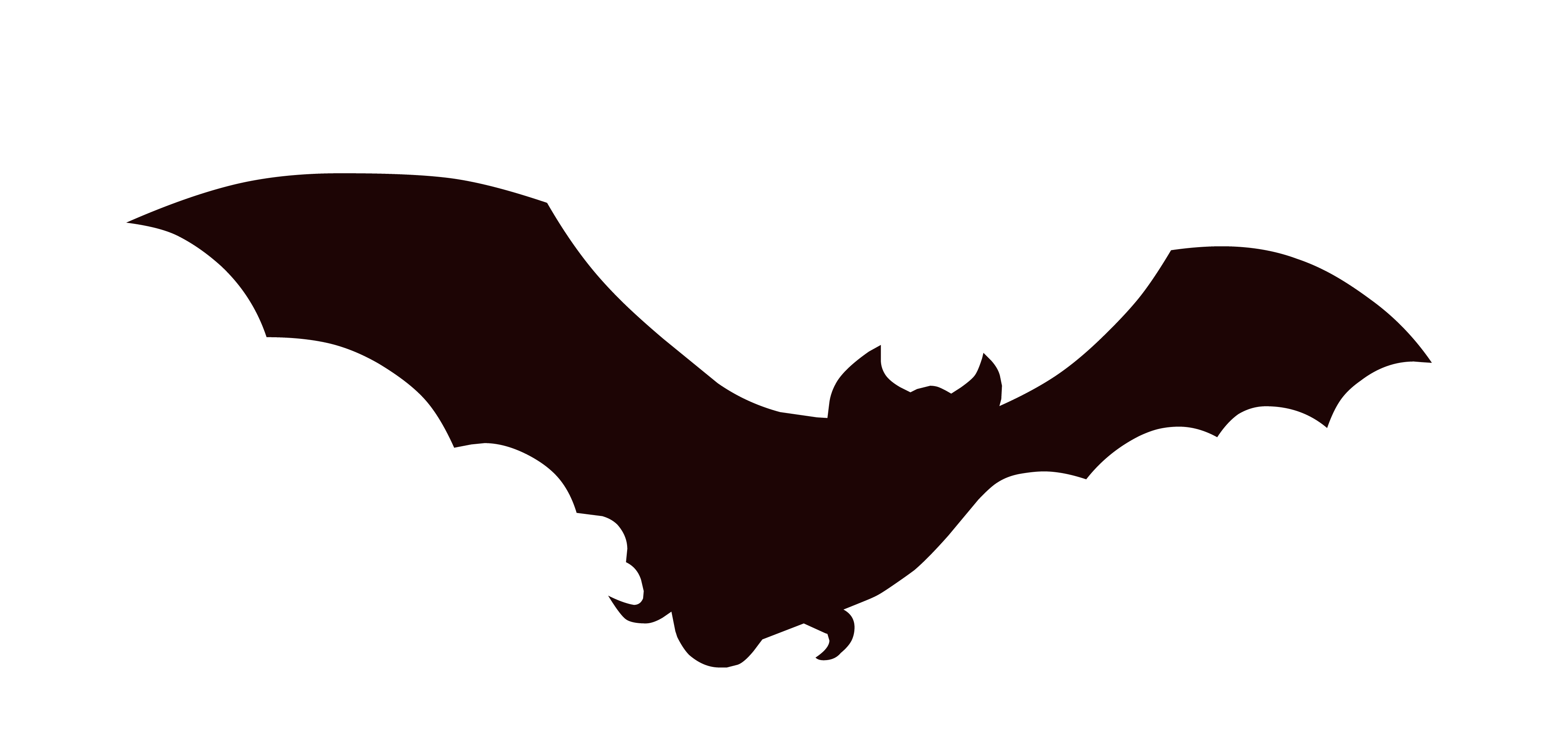 3913x1850 Bat Animation Cartoon Clip Art