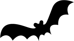 255x141 Bat Silhouette Silhouette Of Bat