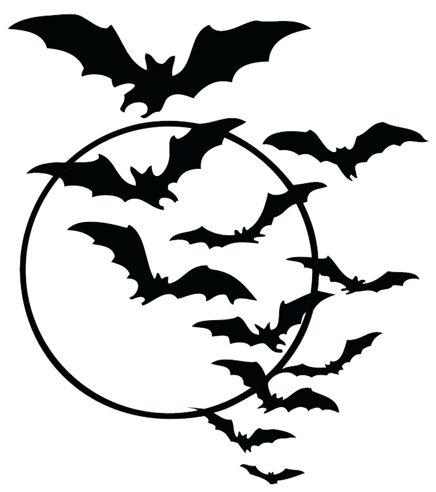 Printable Bat Silhouette - Printable World Holiday