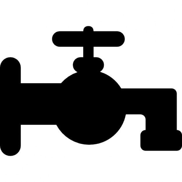 626x626 Bathroom Tap Silhouette Icons Free Download
