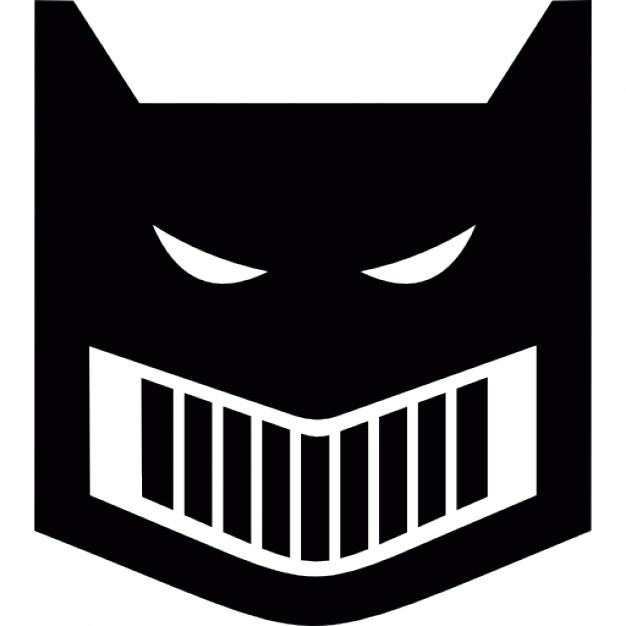 626x626 Batman Logo Silhouette Icons Free Download