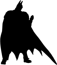 194x224 Batman Silhouette Silhouette Of Batman